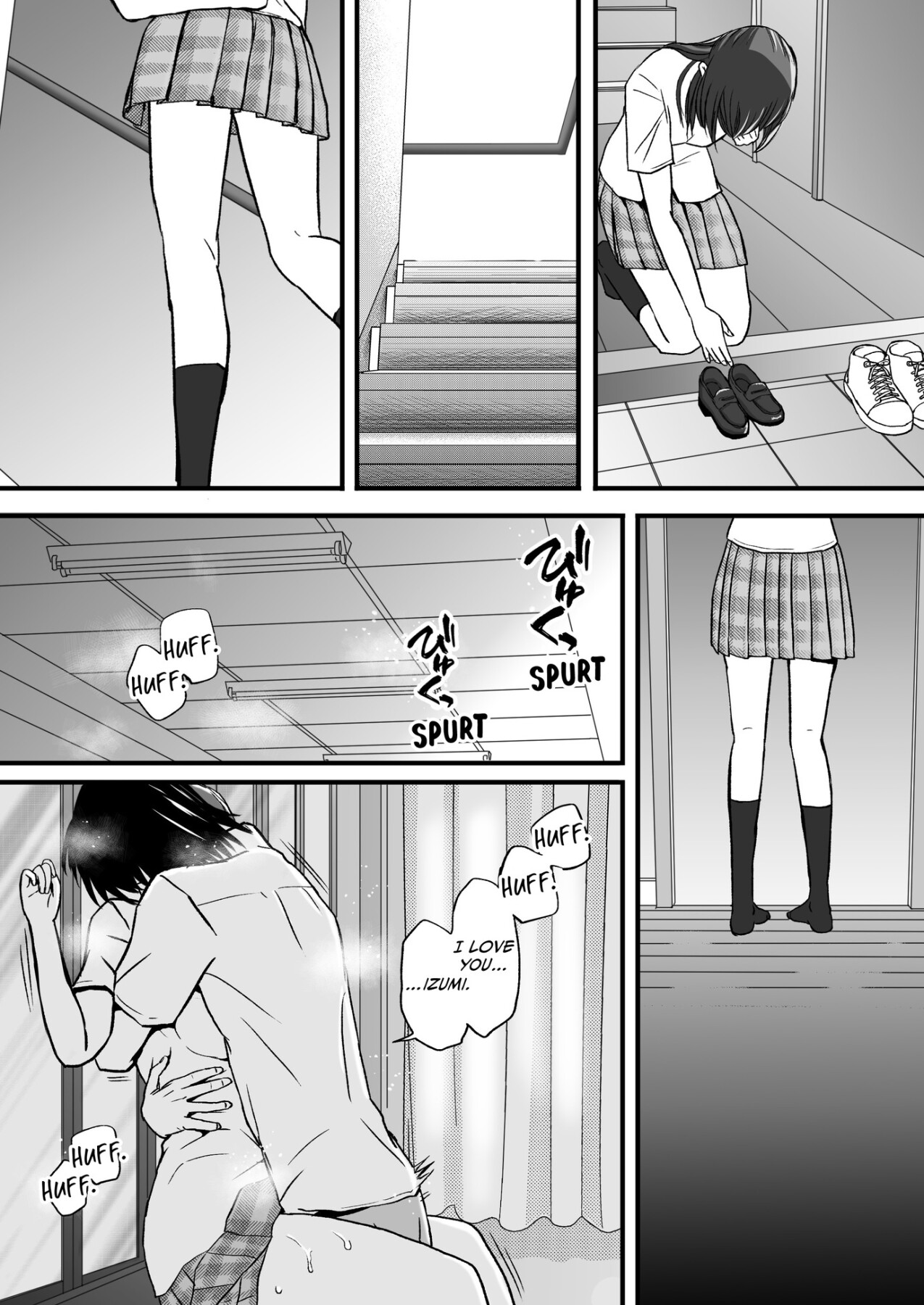 Hentai Manga Comic-You Said It'd Just Be Grinding... But You Ended up Slipping It In. Now I'm Just the Top Student's Toy.-Read-96